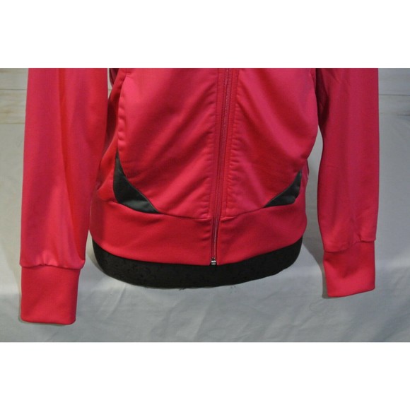 EXC! PUMA Sz. LARGE Women Softshell Fleece Track WARM UP Jacket Coat Running - Picture 3 of 12